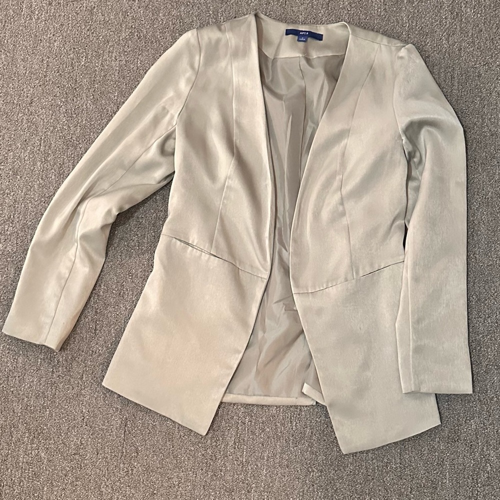 Apt. 9 Women's Light Gray Blazer